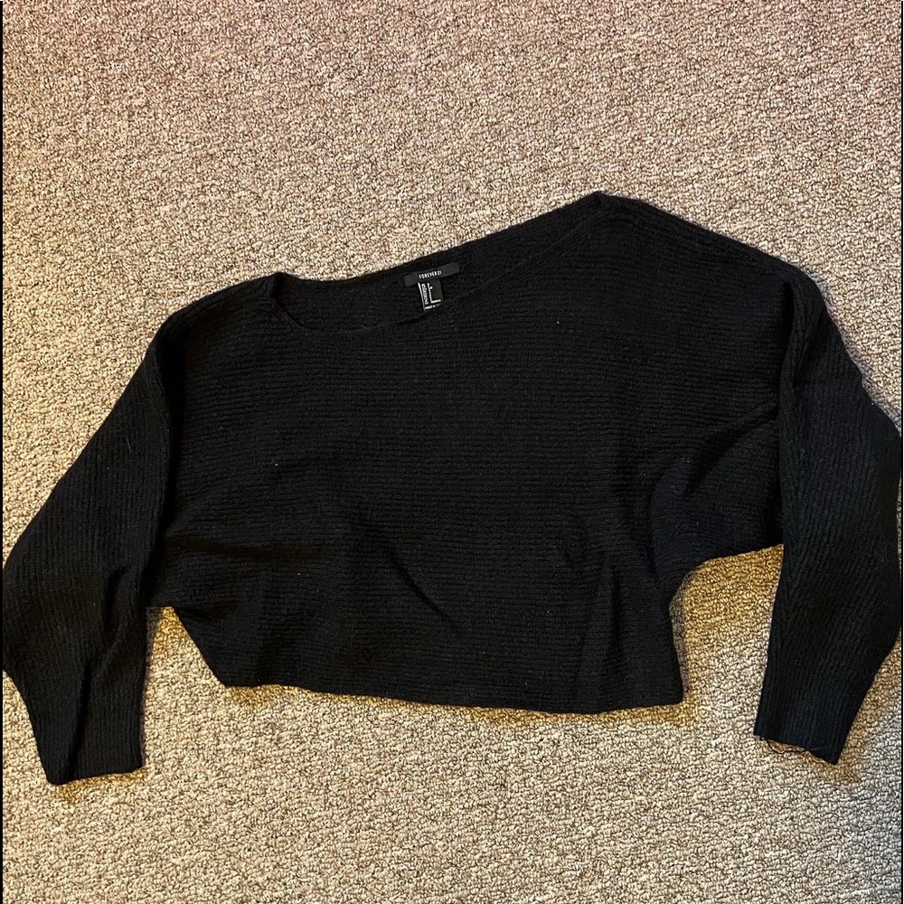 Off the shoulder sweater